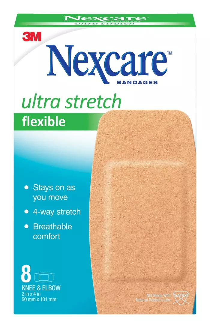 Nexcare™ Ultra Stretch Bandages 571-08, 2 in x 4 in (50 mm x 101 mm)