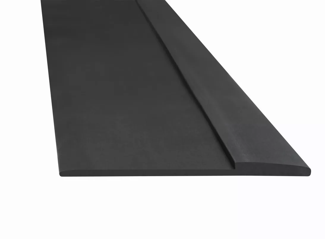 3M™ Matting Edging Roll, Low Profile, Black, 1 in x 75 ft, 1/Case
