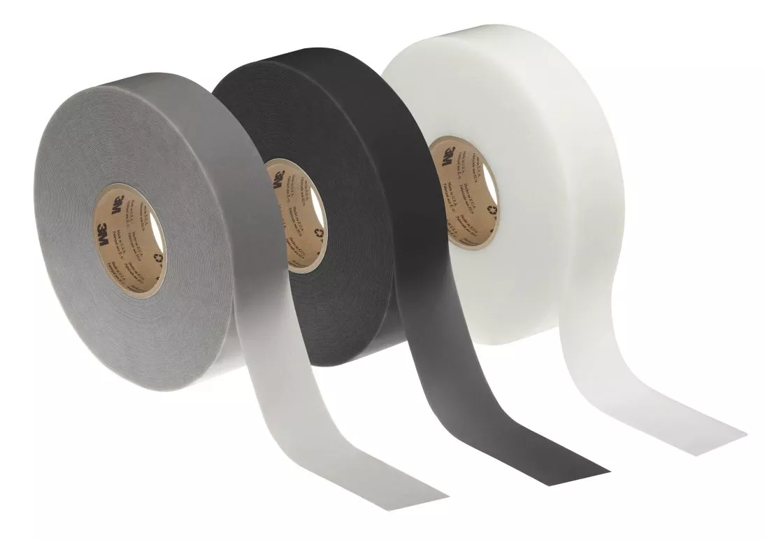 3M™ Extreme Sealing Tape Demo Strips, White/Gray/Black, 10 Strips per
Bag