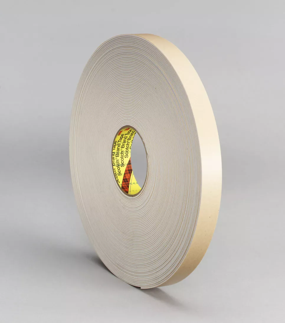 3M™ Double Coated Polyethylene Foam Tape 4496B, Black, 48 in x 36 yd, 62
mil, 1 roll per case