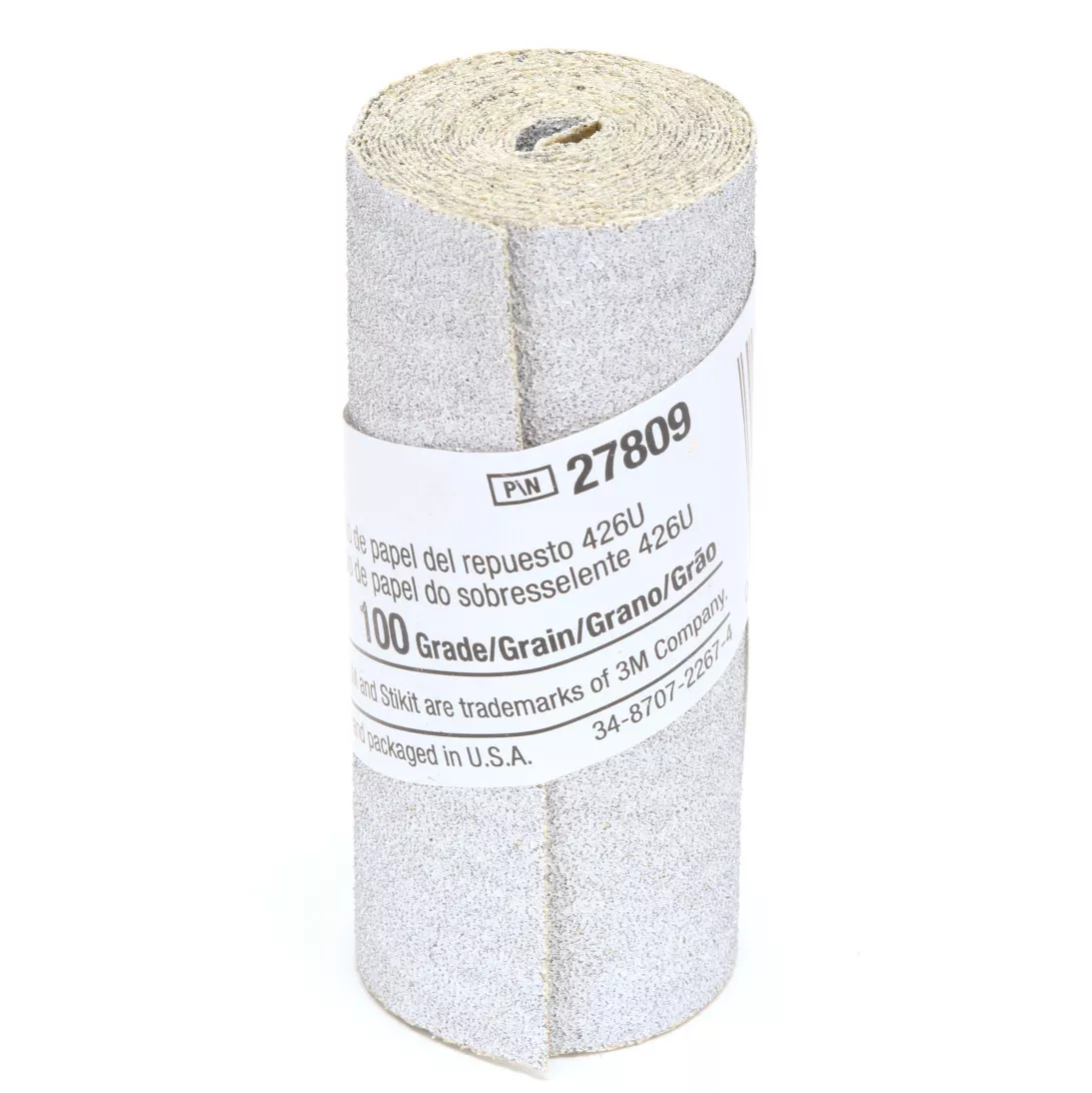 3M™ Stikit™ Paper Refill Roll 426U, 2-1/2 in x 55 in 100 A-weight, 10
per inner 50 per case