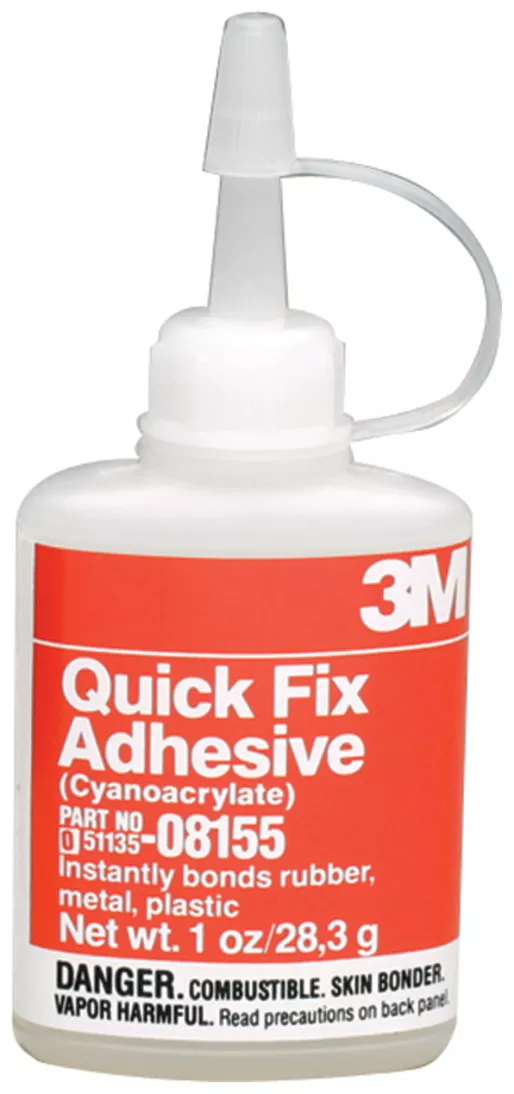 3M™ Quick Fix Adhesive, 08155, 1 oz Bottle, 12 per case