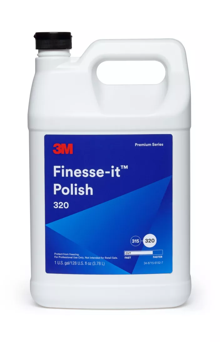 3M™ Finesse-It™ Polish Compound, 320, 77317, 3.785L (1 US gallon), 4 per
case