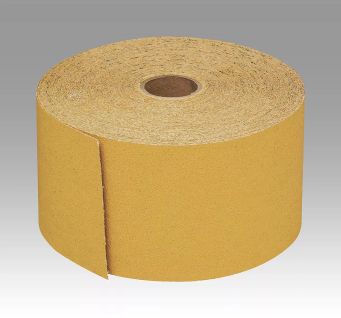 3M™ Paper Crankshaft Roll 216U, 3.25 in x 50 yd x 1/2 in P320 A-weight,
10 ea/Case