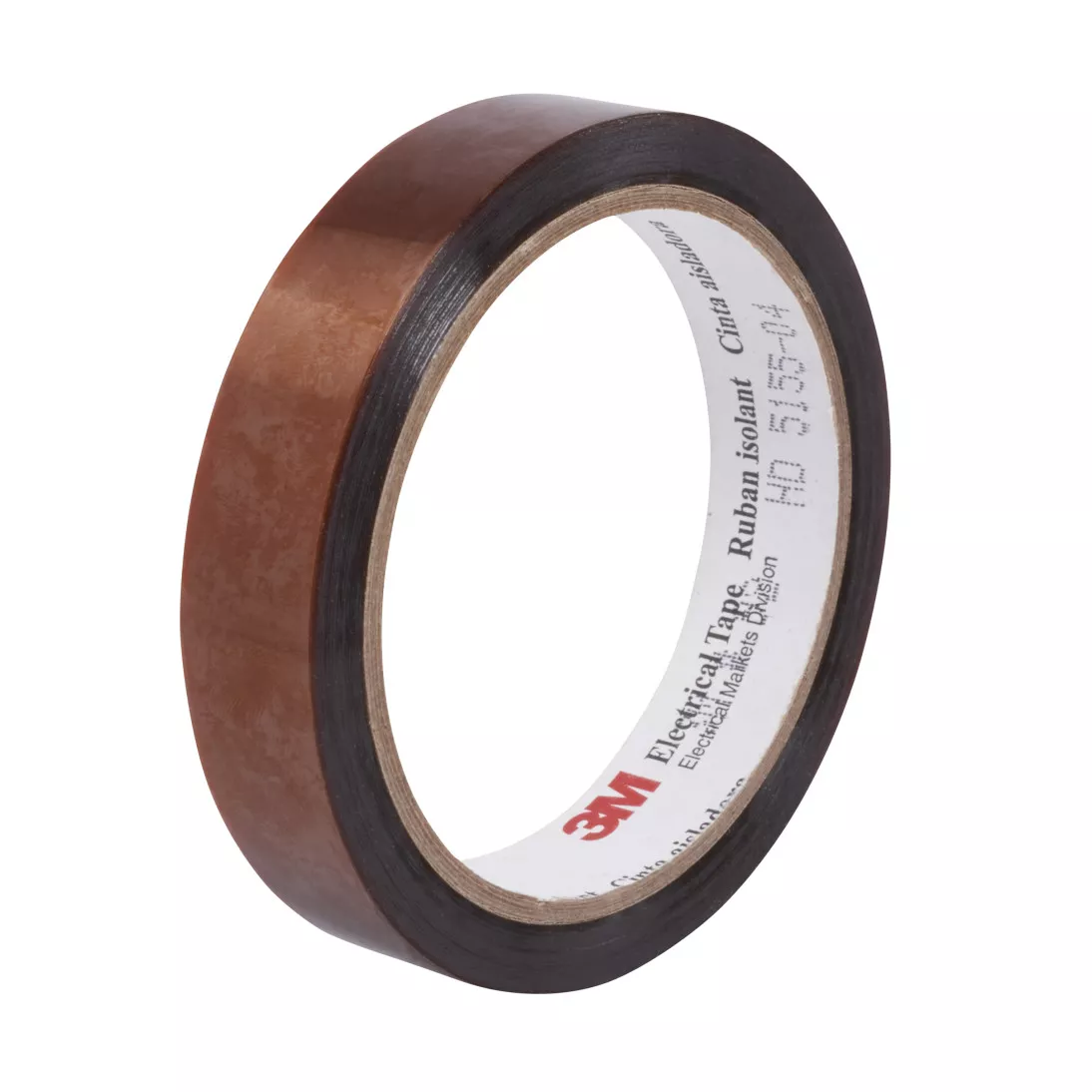 3M™ Polyimide Film Electrical Tape 92, 12 mm x 33 m, 19 Rolls/Case
