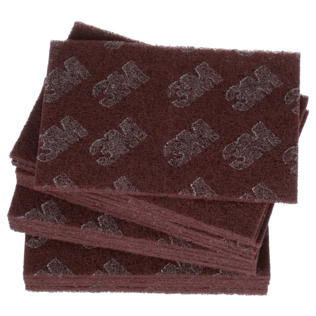 Scotch-Brite™ Production Hand Pad 8447, HP-HP, A/O Very Fine, Maroon, 6 in x 9 in, 20/Inner, 60 ea/Case