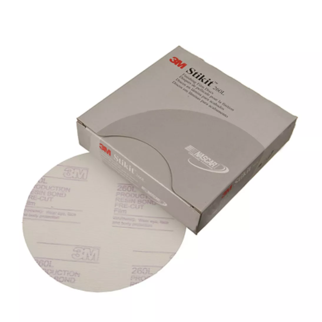 3M™ Stikit™ Finishing Film Abrasive Disc 260L, 01318, 6 in, P1200, 100
discs per carton, 4 cartons per case