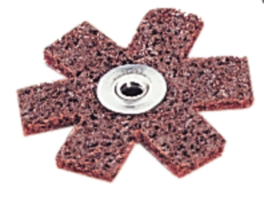 Standard Abrasives™ Surface Conditioning Star, 724606, 2 in x 1/4-20,
MED, 50 ea/Case