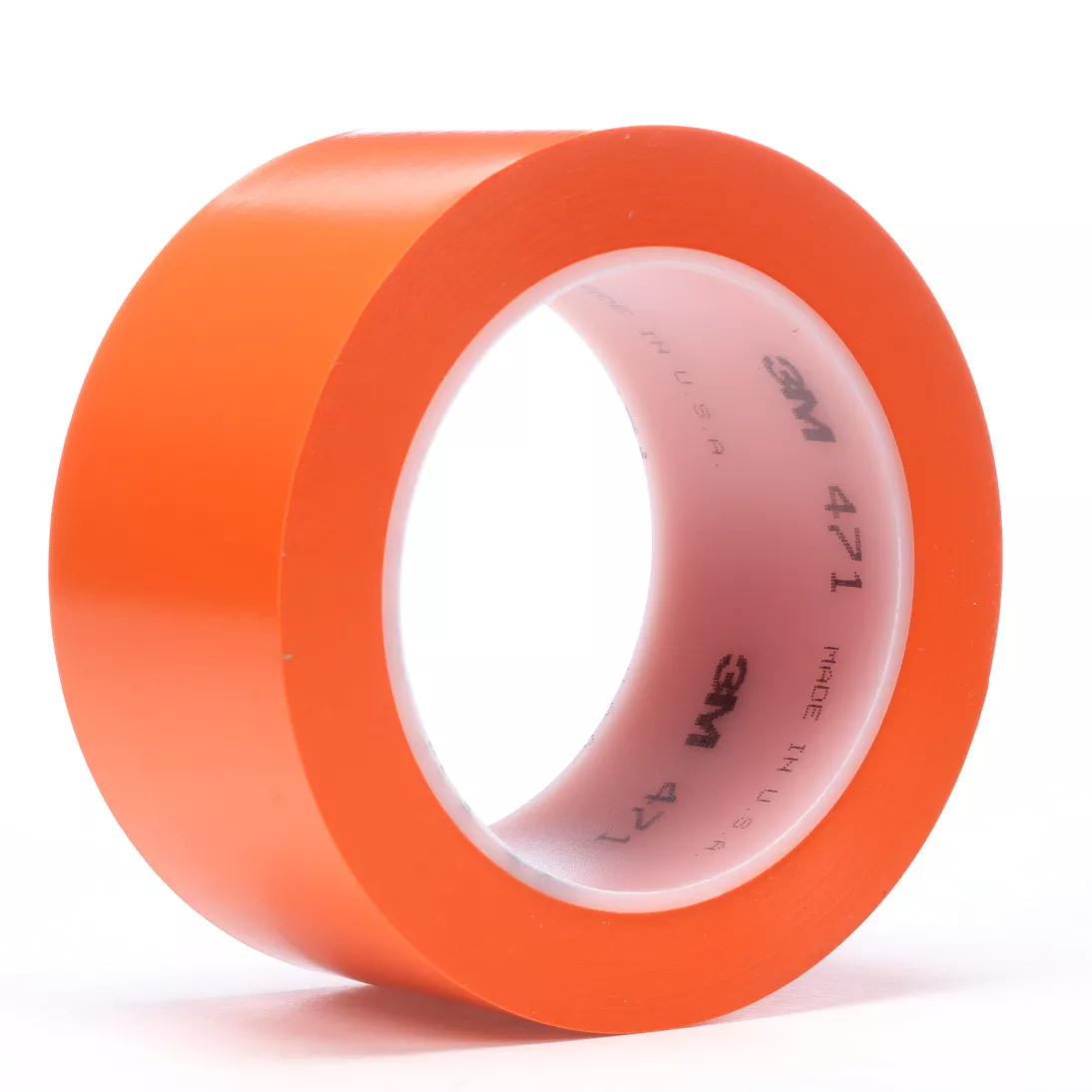 3M™ Vinyl Tape 471, Orange, 3/4 in x 36 yd, 5.2 mil, 48 rolls per case
