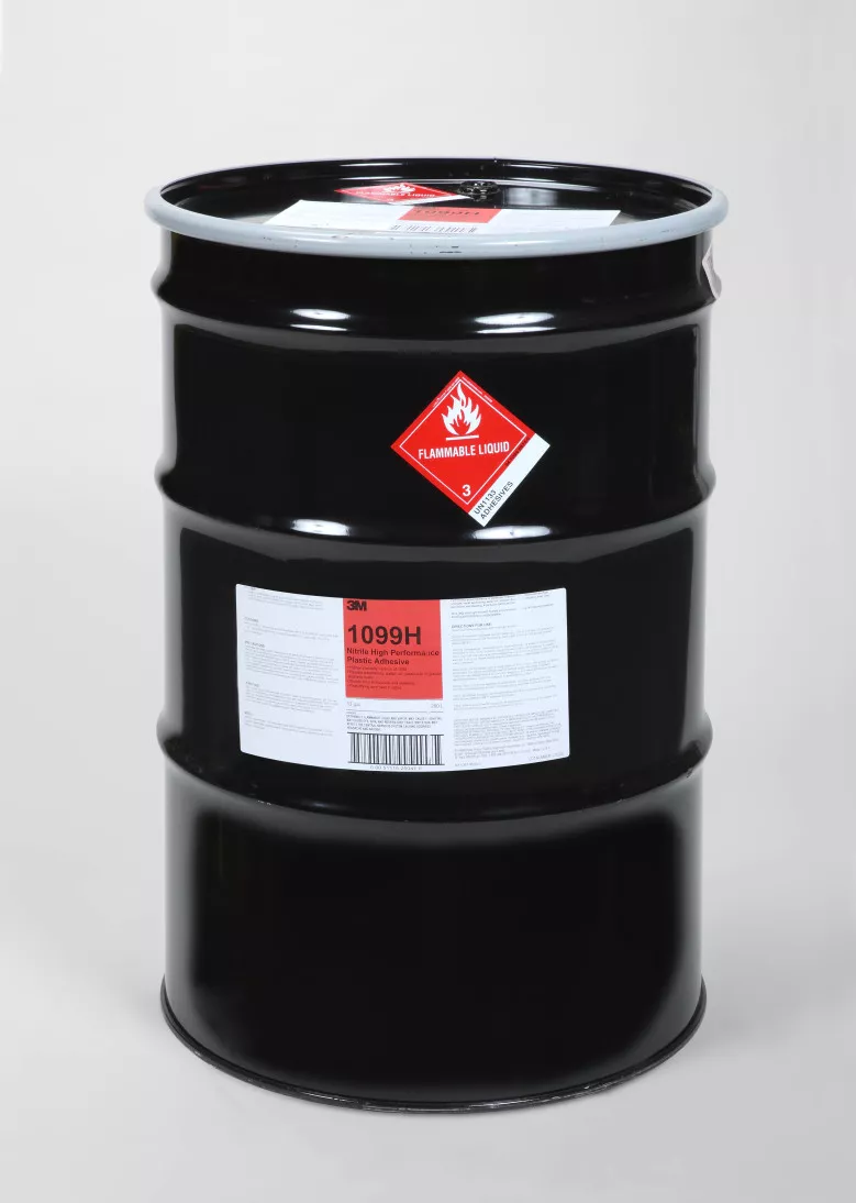 3M™ Nitrile High Performance Plastic Adhesive 1099, Tan, 55 Gallon
Agitator Drum (54 Gallon Net)