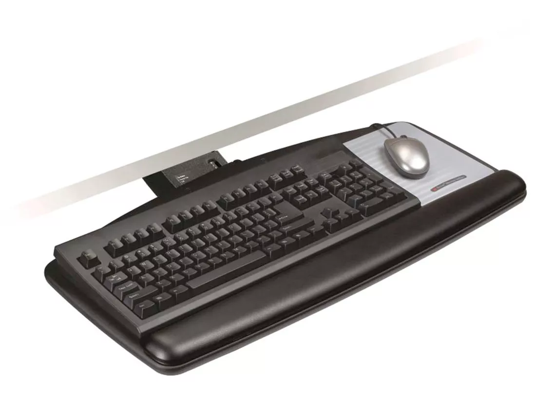 3M™ Adjustable Keyboard Tray AKT170LE, 26.5 in x 23 in x 8 in