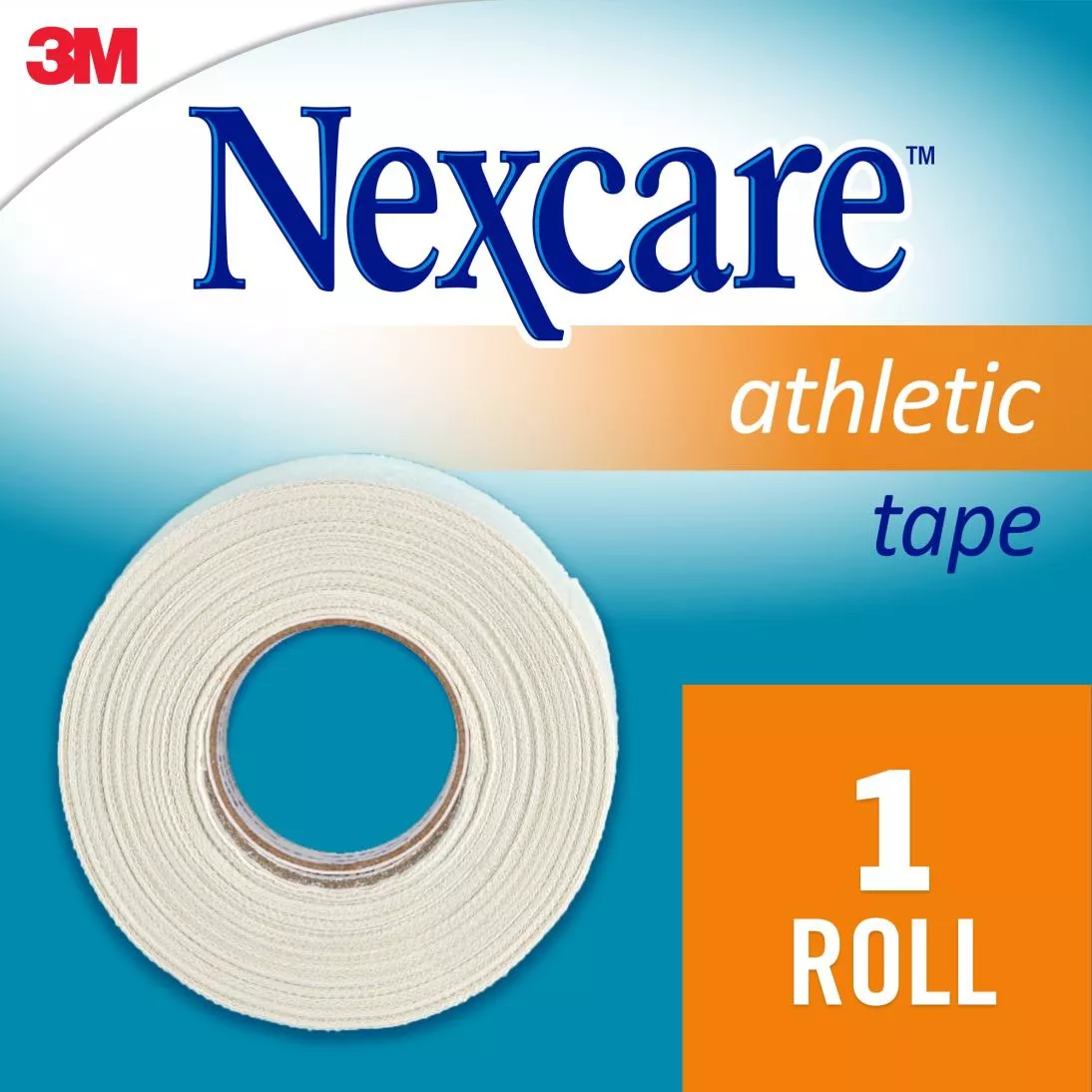 Nexcare™ Athletic Cloth Tape 870-B , 1.5 in x 12.5 yds