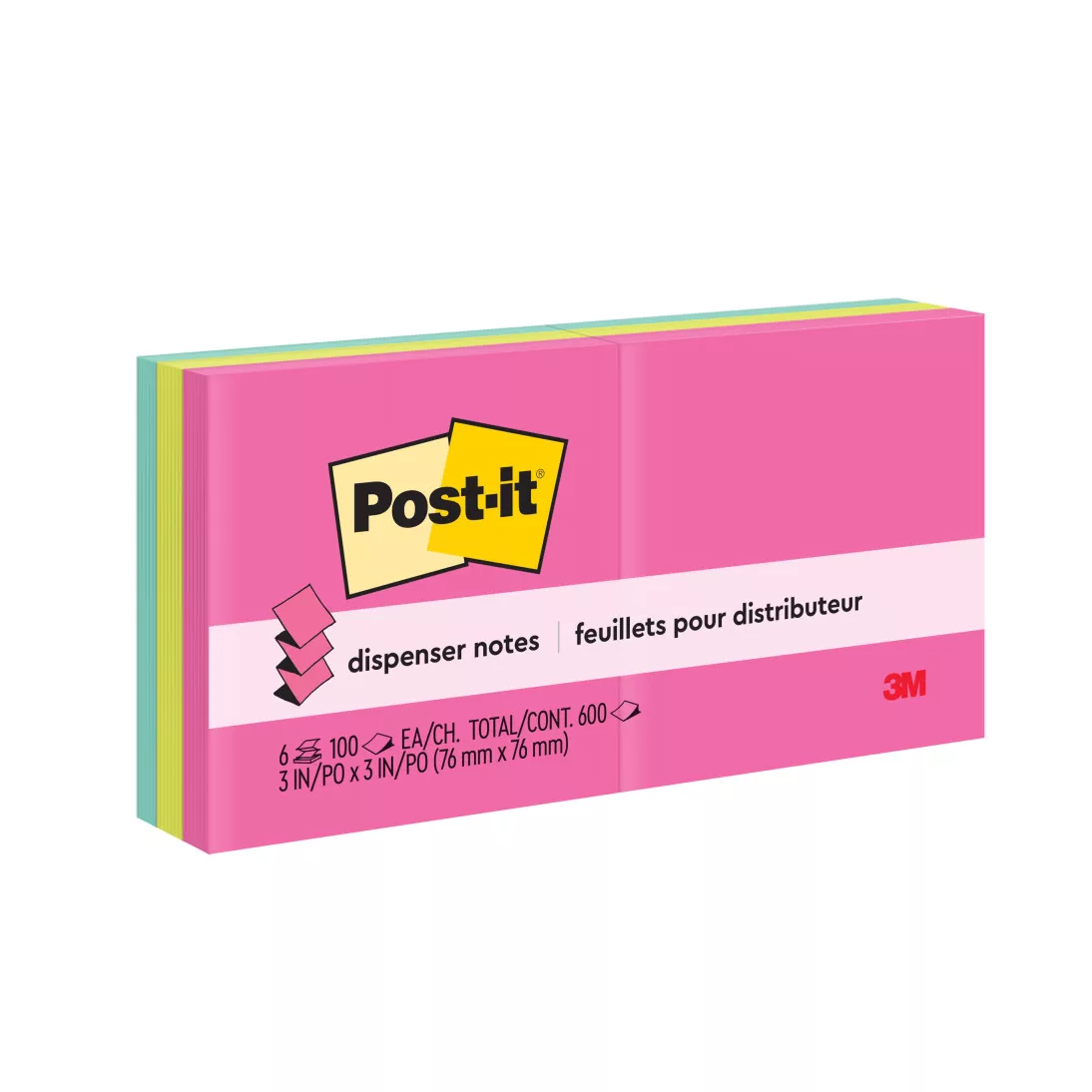 Post-it® Pop-up Notes R330-AN, 3 in x 3 in (76 mm x 76 mm) Cape Town
Collection