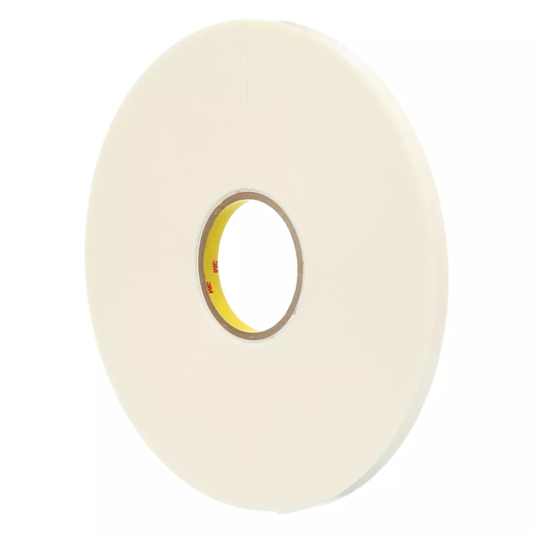 3M™ Double Coated Polyethylene Foam Tape 4466, White, 1/4 in x 36 yd, 62
mil, 36 rolls per case