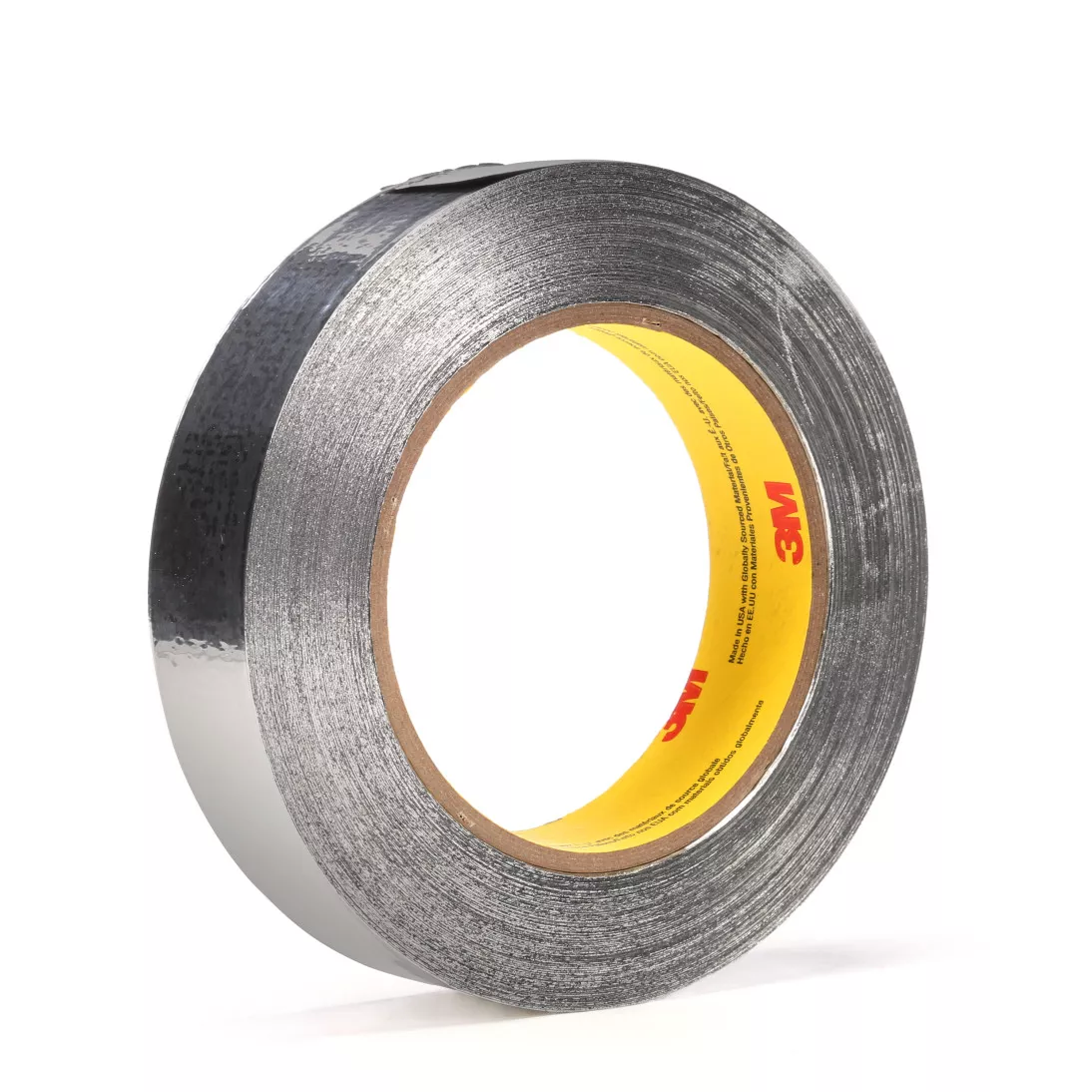 3M™ Aluminum Foil Tape 34383, Silver, 1 in x 60 yd, 4.5 mil, 36 Roll/Case