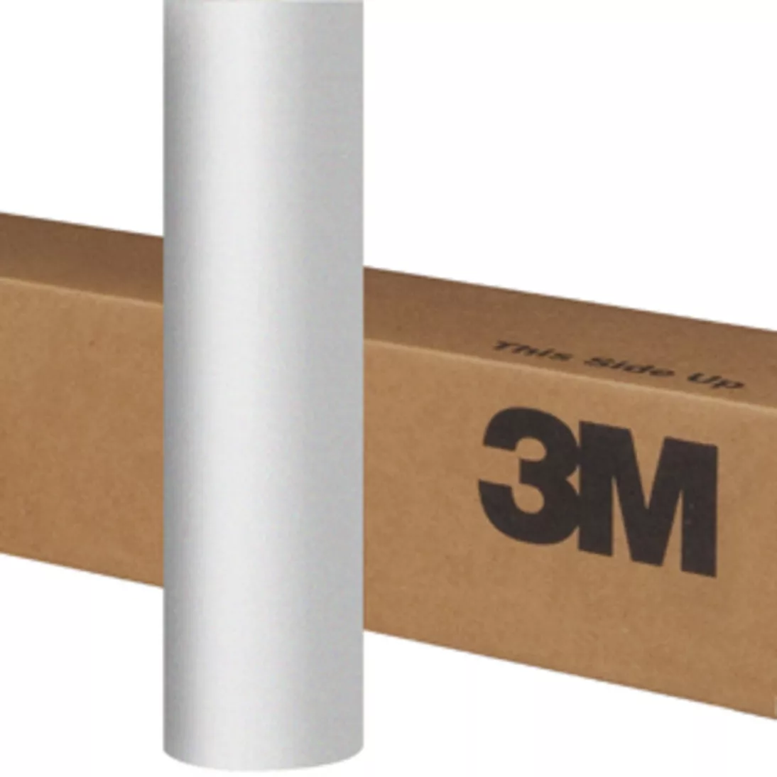 3M™ Wrap Film 2080-S120, Satin White Aluminum, 60 in x 25 yd