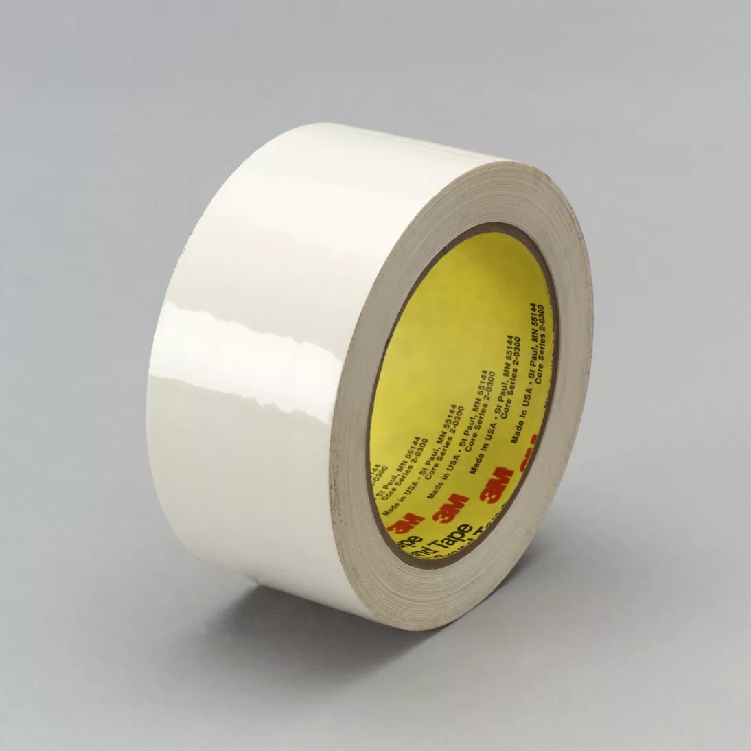 3M™ Polyethylene Tape 483, White, 3 in x 36 yd, 5.0 mil, 12 rolls per
case