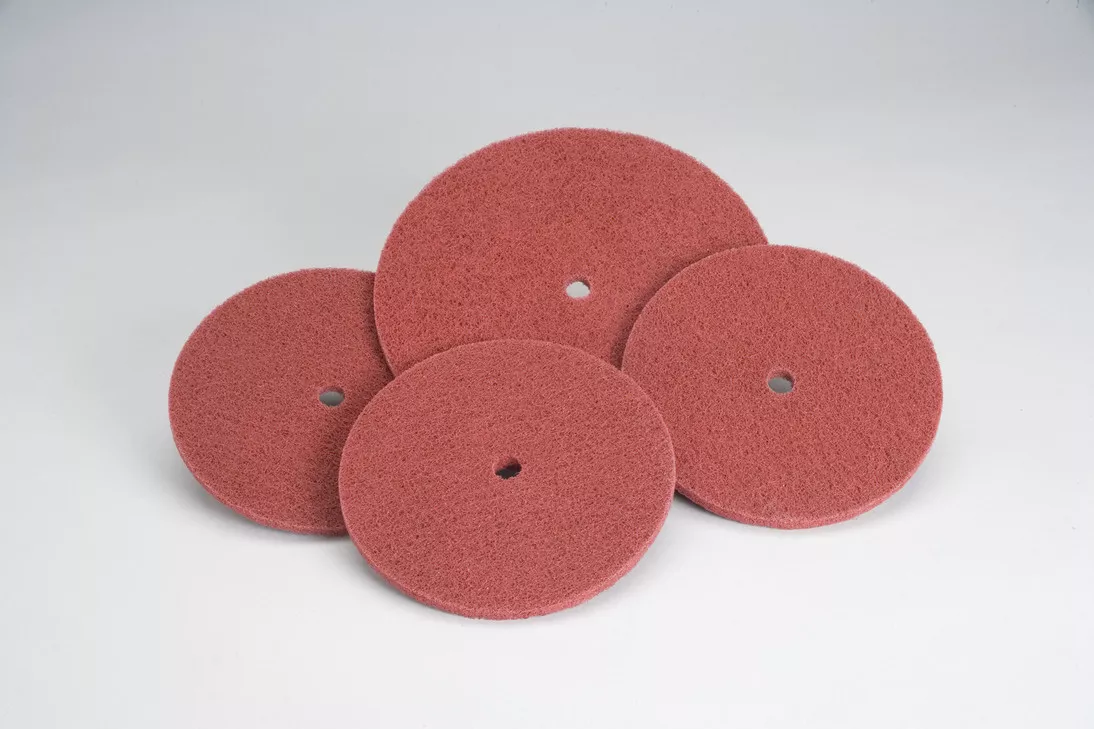 Standard Abrasives™ Buff and Blend HP Disc, 850608, 5 in x 1/2 in A VFN,
10 per case