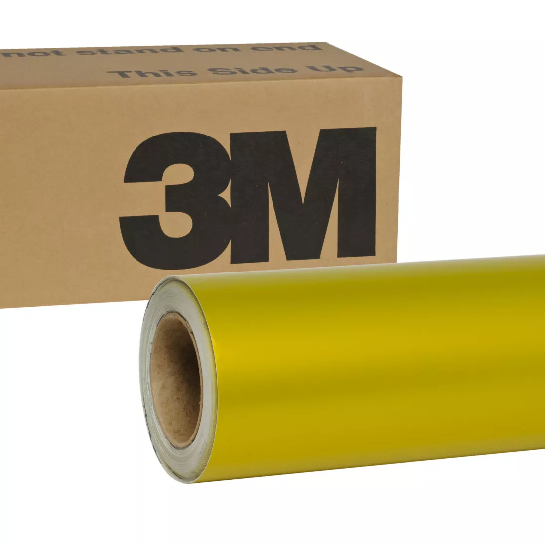 3M™ Wrap Film 2080-S335, Satin Bitter Yellow, 60 in x 25 yd