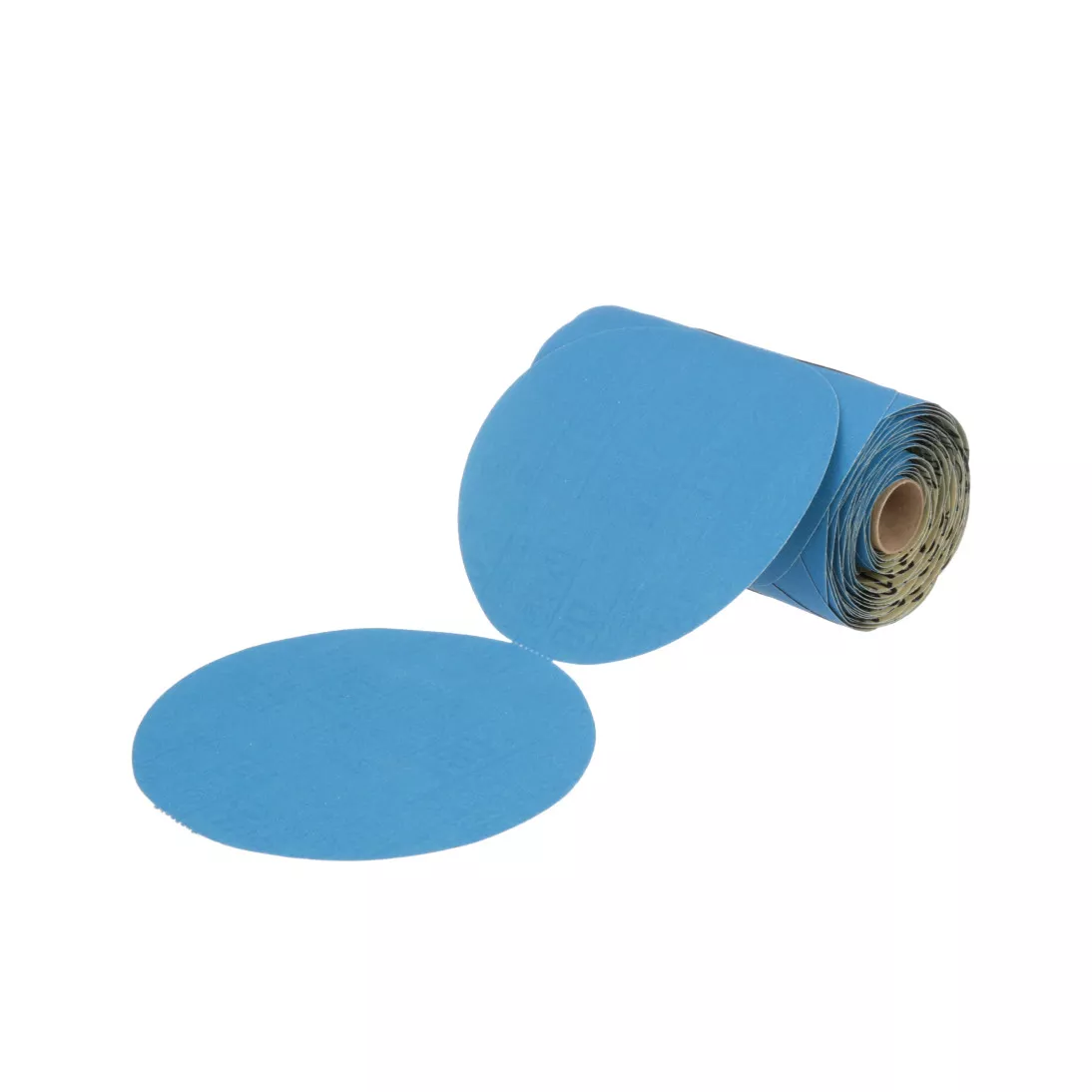 3M™ Stikit™ Blue Abrasive Disc Roll, 36206, 6 in, 180 grade, 100 discs
per roll, 5 rolls per case