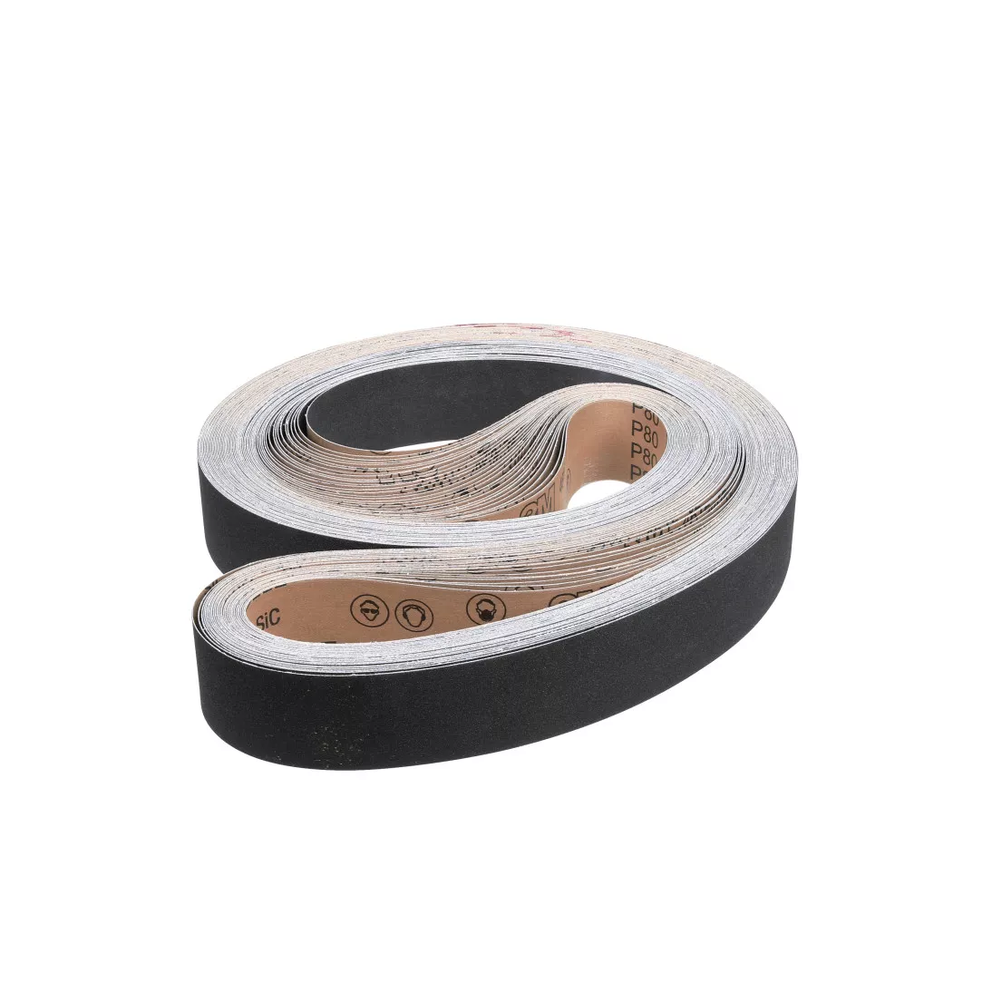 3M™ Cloth Belt 461F, P400 XF-weight, 3-1/2 in x 132 in, Sine-lok,
Single-flex, 50 ea/Case