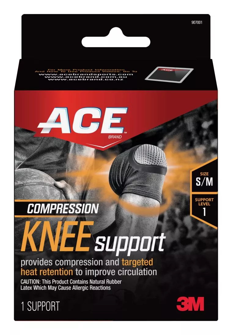 ACE™ Compression Knee Support 907001, SM/MED