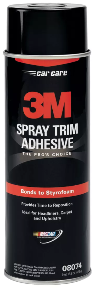 3M™ Spray Trim Adhesive, 08074, 16.8 oz Nt Wt, 6 per case