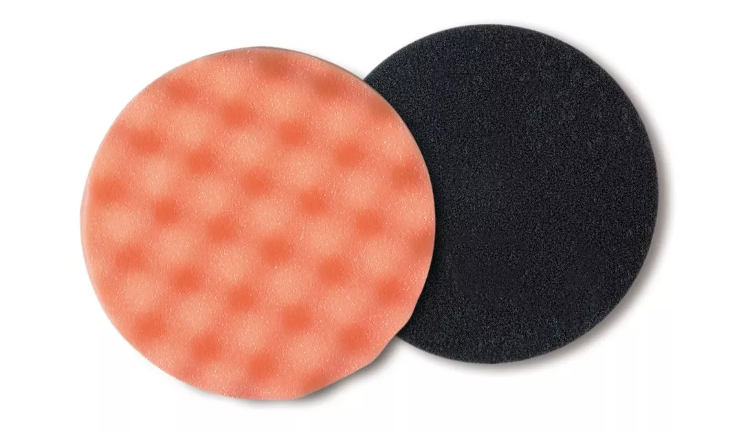3M™ Finesse-It™ Buffing Pad 02362B, 5-1/4 in Orange Foam Black Loop, 10
per inner, 50 per case