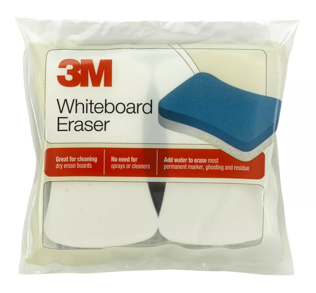 3M™ Whiteboard Eraser 581-WBE for Permanent Markers and Whiteboards