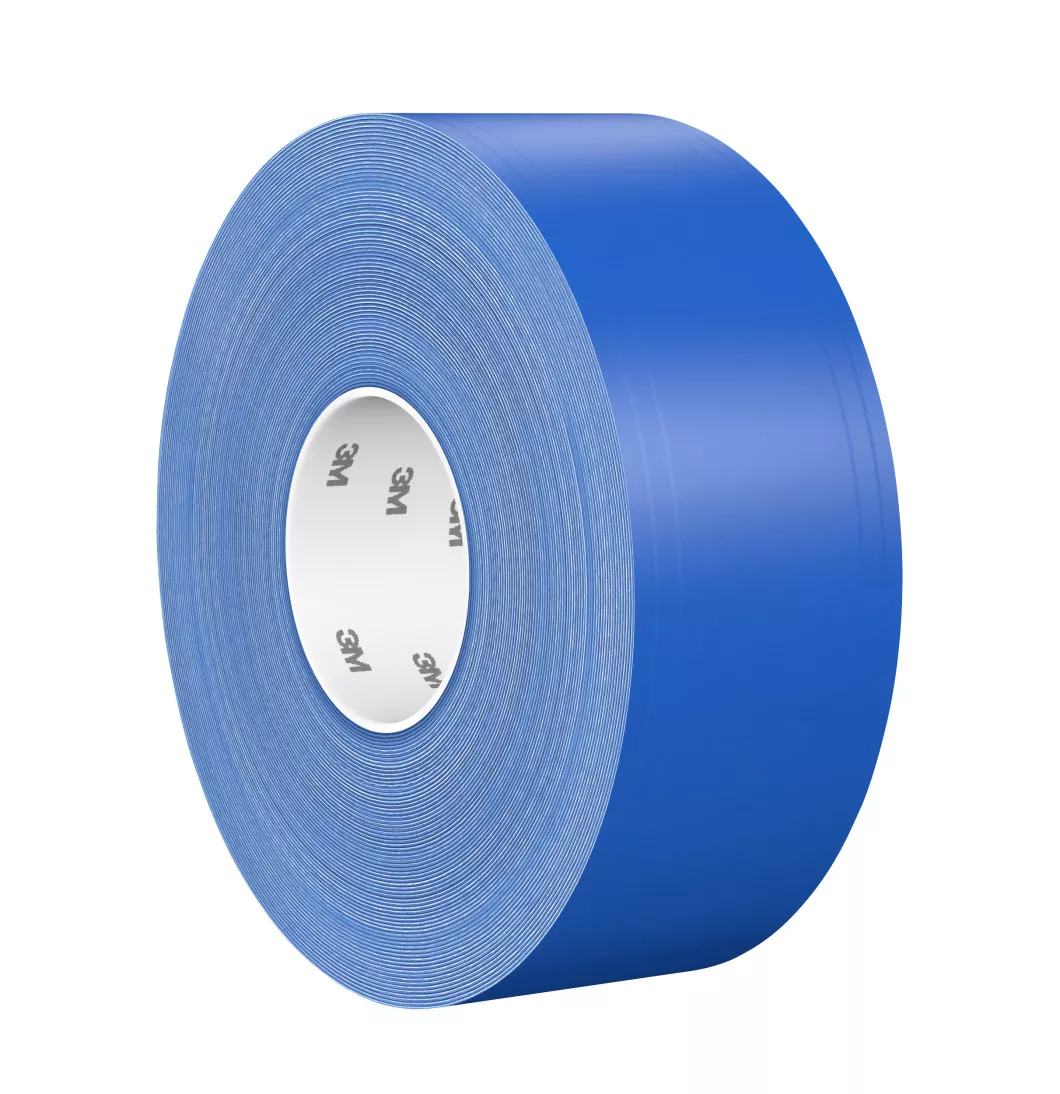 3M™ Durable Floor Marking Tape 971, Blue, 3 in x 36 yd, 33 mil, 1 Roll/Case