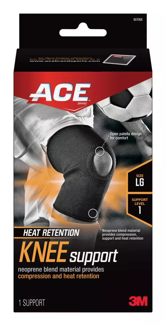 ACE™ Open Knee Support, 907006, Large