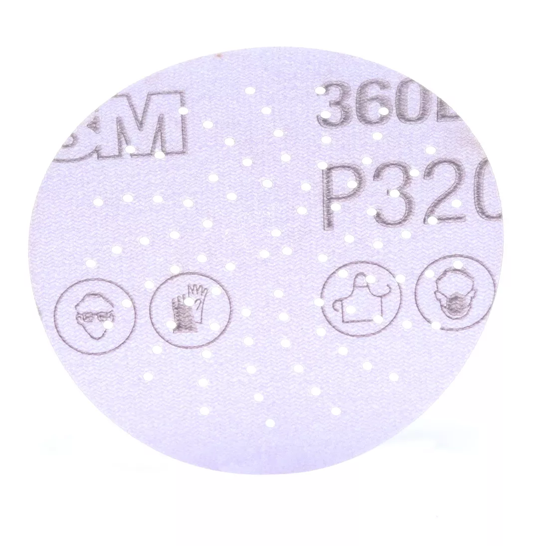 3M™ Hookit™ Clean Sanding Disc 360L, P320, 3 in, Die 300LG, 100 per
inner, 500 per case