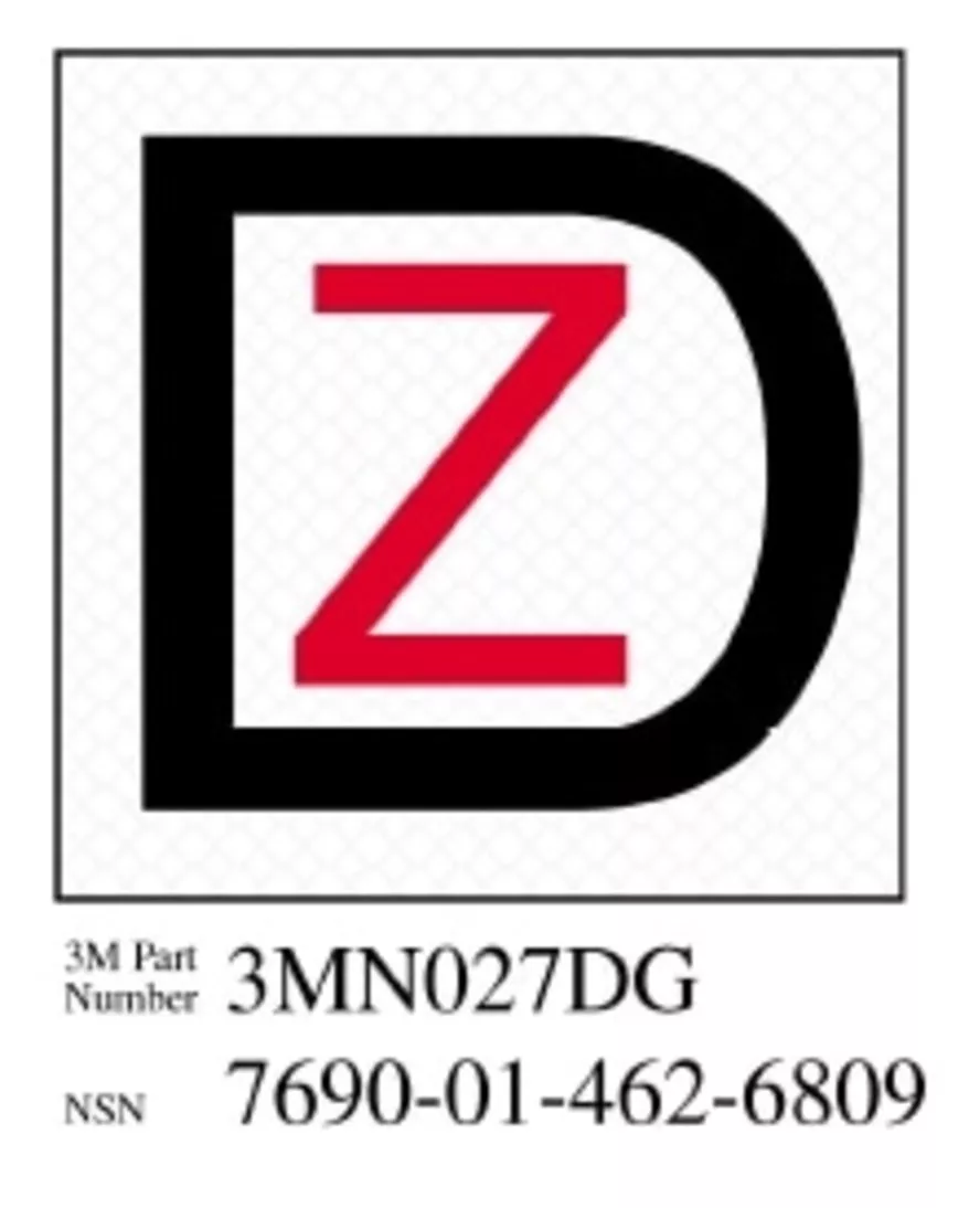 3M™ Diamond Grade™ Damage Control Sign 3MN027DG, 