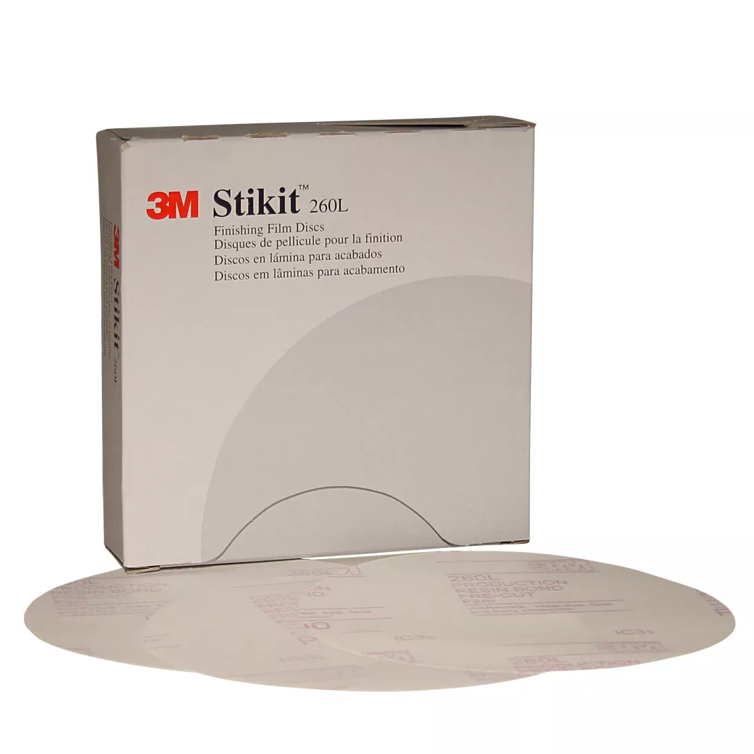 3M™ Stikit™ Finishing Film Disc, 83678, 5 in, P600 grade, 100 discs per
carton, 4 cartons per case