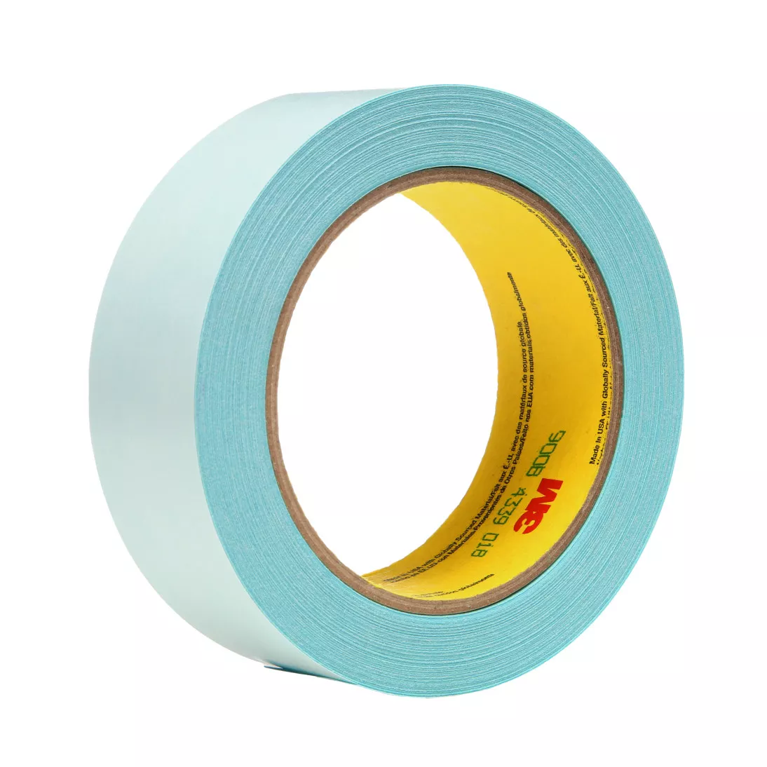 3M™ Repulpable Double Coated Splicing Tape 900B, Blue, 18 mm x 33 m, 2.5
mil, 48 rolls per case (1 per inner)