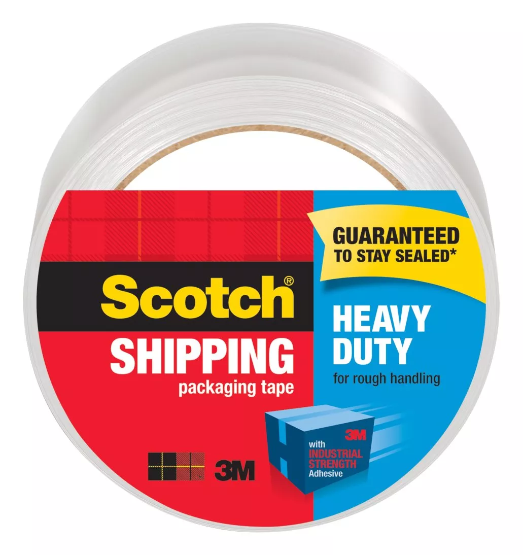 Scotch® Heavy Duty Shipping Packaging Tape, 3850-SR, 1.88 in x 54.6 yd
(48 mm x 50 m)