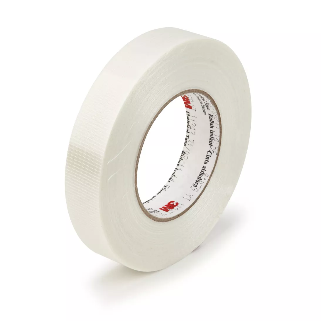 3M™ Filament-Reinforced Electrical Tape 1039, 6 in X 60 yds, paper core,
Log roll, 8 Rolls/Case