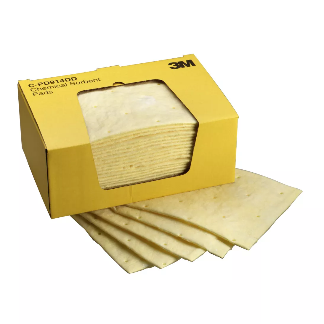 3M™ Chemical Sorbent Pad C-PD914DD, High Capacity, 9 in x 14 in, 25
Pads/Box, 6 Box/Case