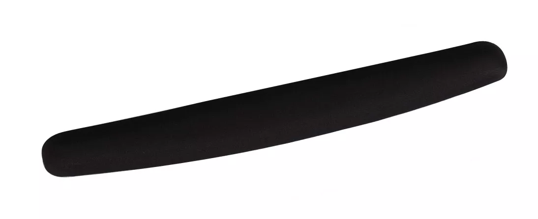 3M™ Foam Wrist Rest WR209MB, Compact Size, with Antimicrobial Product
Protection, Fabric, Black, 2.75 in x 18.0 in x 0.75 in