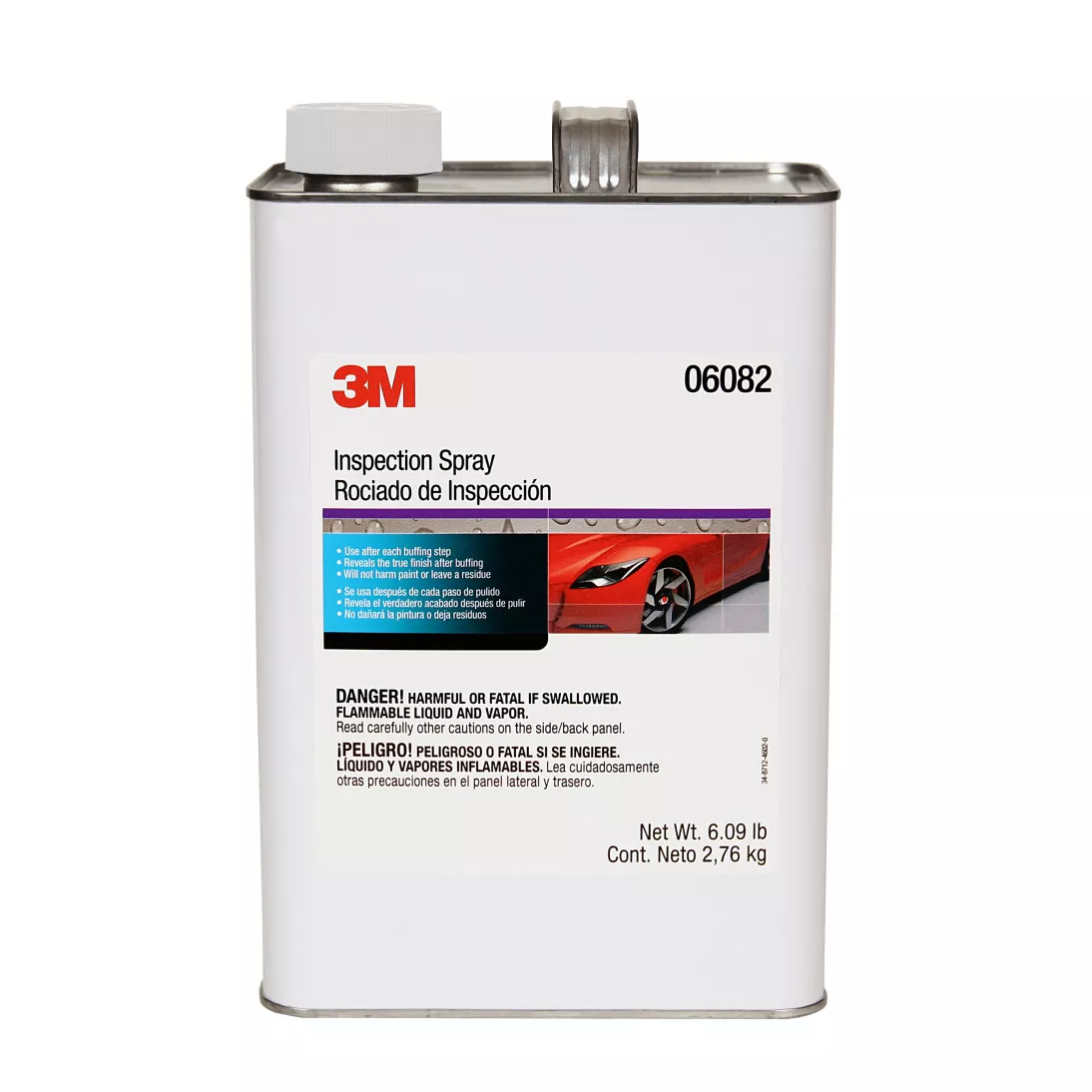 3M™ Inspection Spray, 06082, 1 gal (6.09 lb), 4 per case