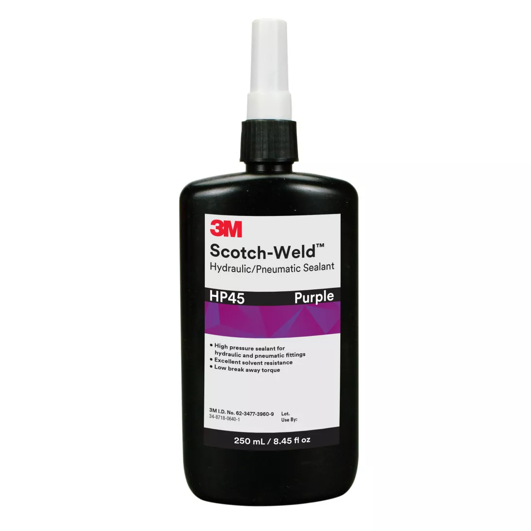 3M™ Scotch-Weld™ Hydraulic/Pneumatic Sealant HP45, Purple, 250 mL
Bottle, 2/case