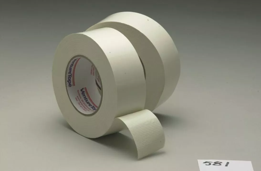 3M™ Venture Tape™ Double Coated Cloth Tape 581, White, 1 3/4 in x 25 yd,
24 rolls per case