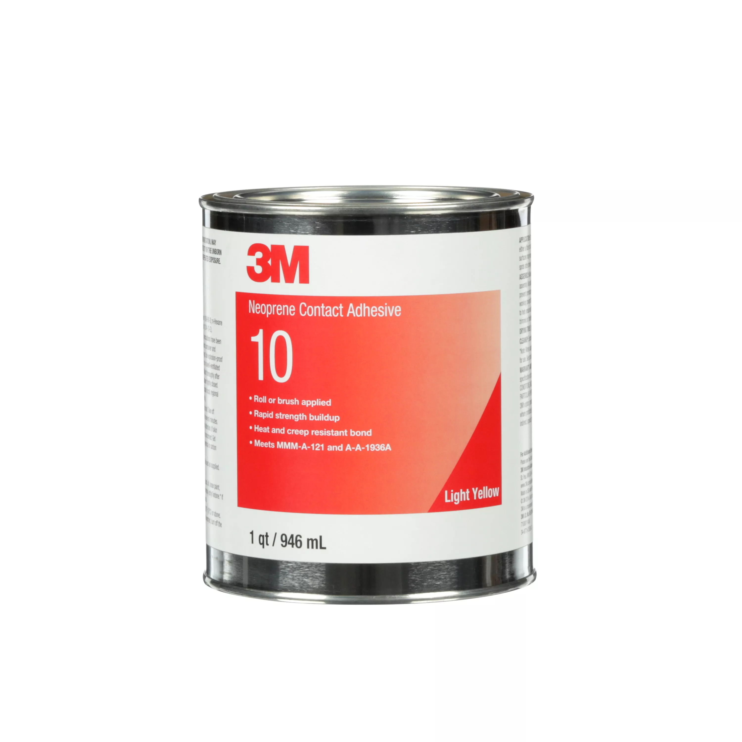 SKU 7100011456 | 3M™ Neoprene Contact Adhesive 10