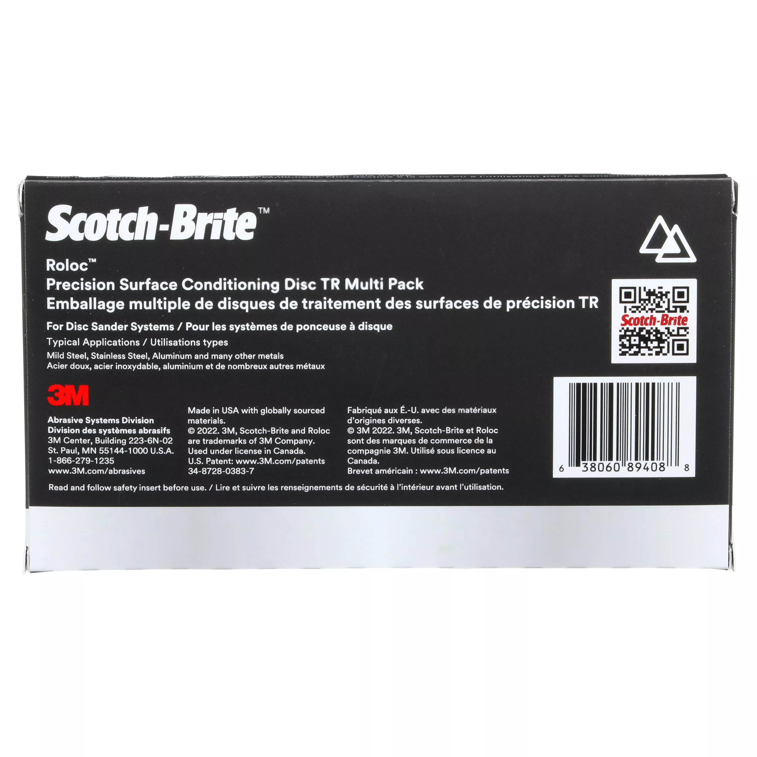 SKU 7100278240 | Scotch-Brite™ Roloc™ Precision Surface Conditioning Disc