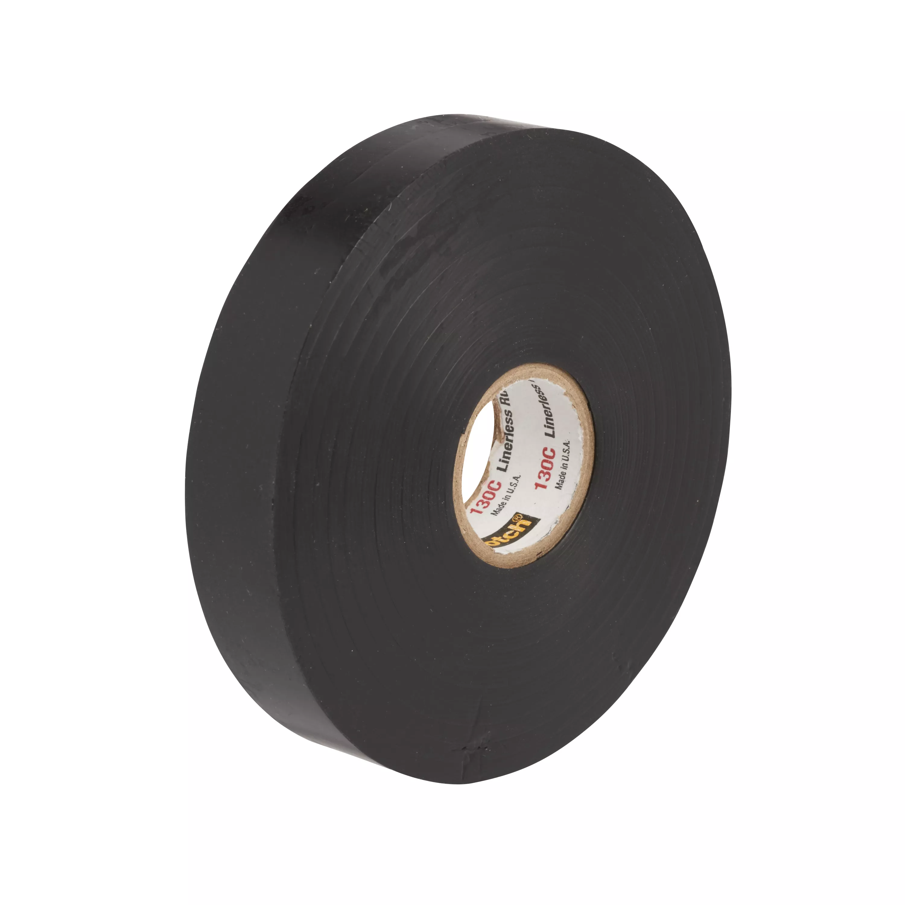 Scotch® Linerless Rubber Splicing Tape 130C, 1 in x 10 ft, Black, 1
roll/carton, 24 rolls/Case