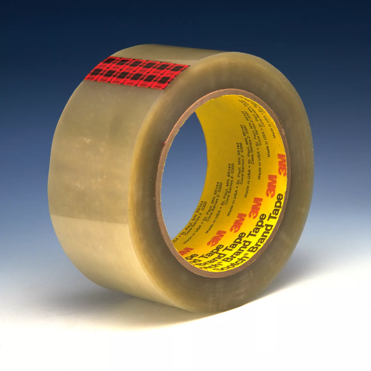 Scotch® Box Sealing Tape 351, Clear, 48 mm x 50 m, 36/Case