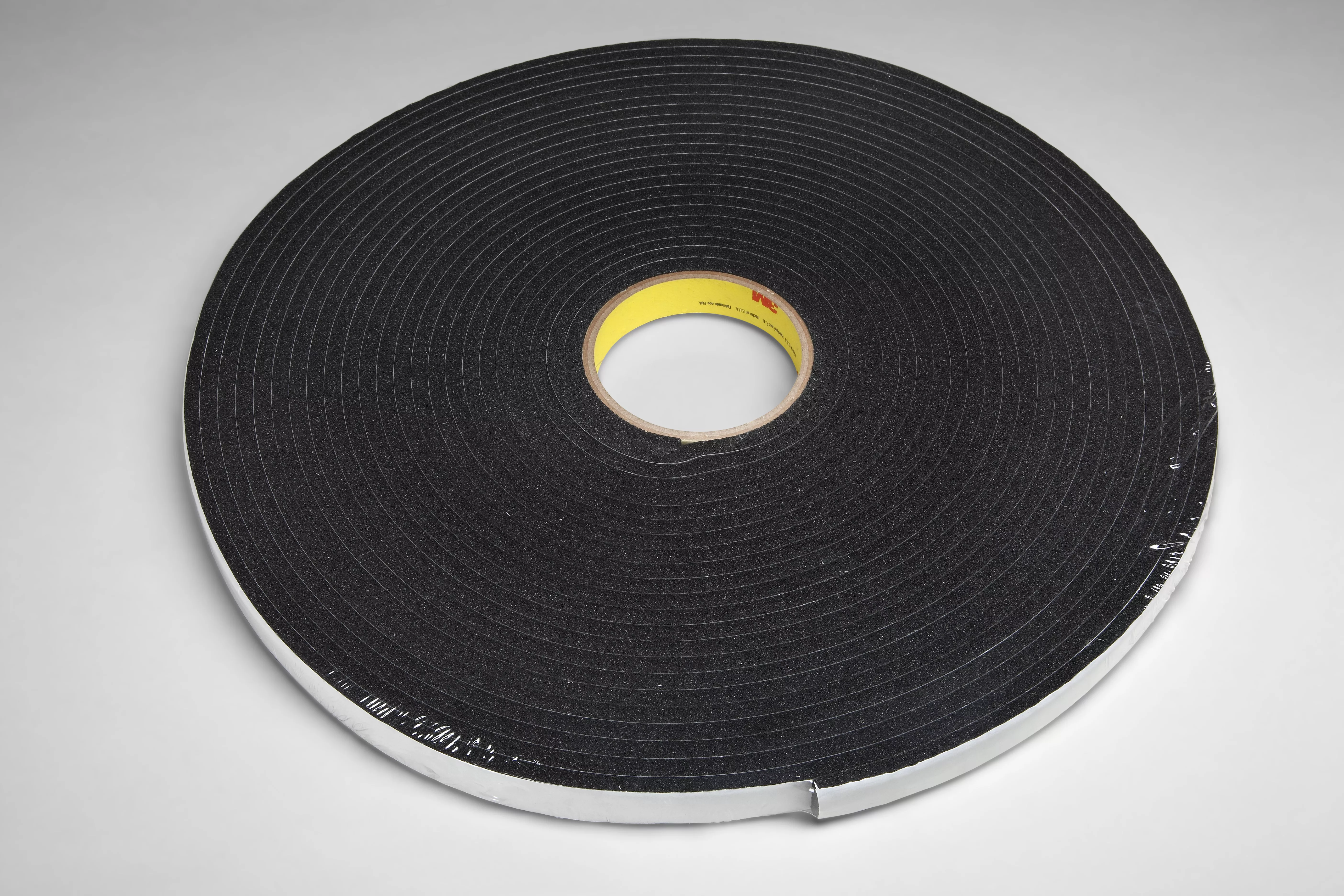 3M™ Vinyl Foam Tape 4504, Black, 1/2 in x 18 yd, 250 mil, 18 Roll/Case
