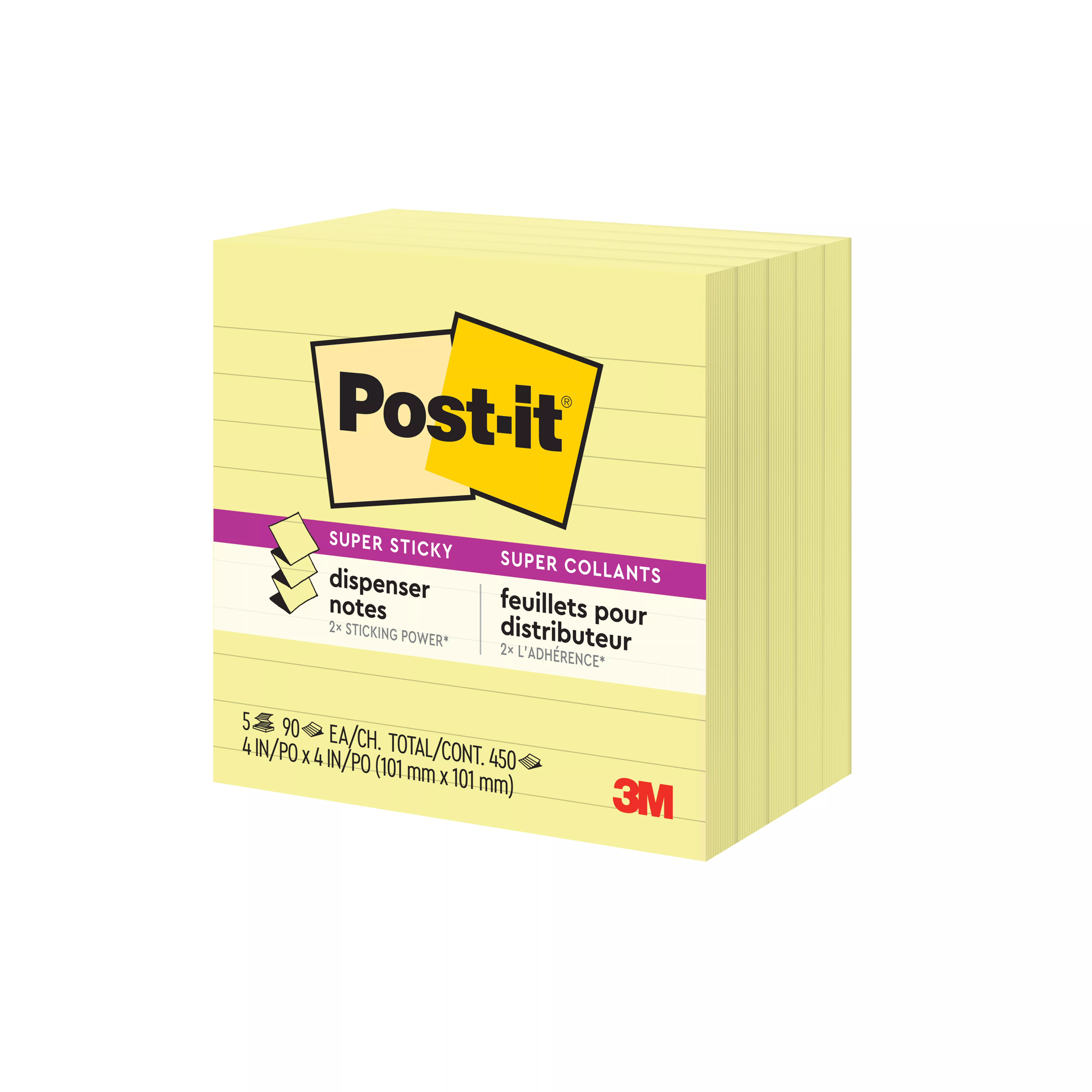 SKU 7100141279 | Post-it® Super Sticky Dispenser Pop-up Notes R440-YWSS