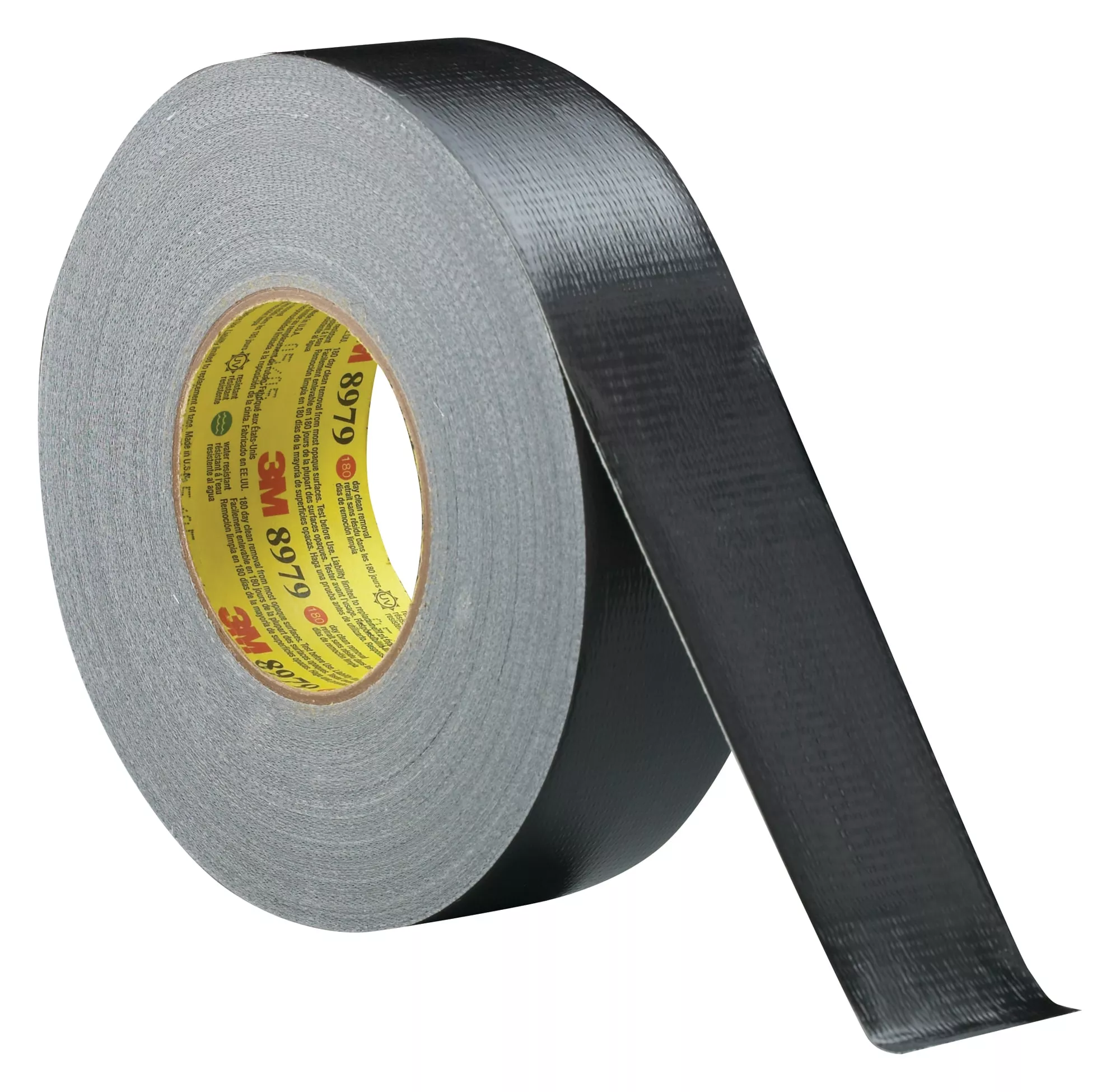 3M™ Performance Plus Duct Tape 8979, Black, 72 mm x 54.8 m, 12.1 mil, 12
Roll/Case