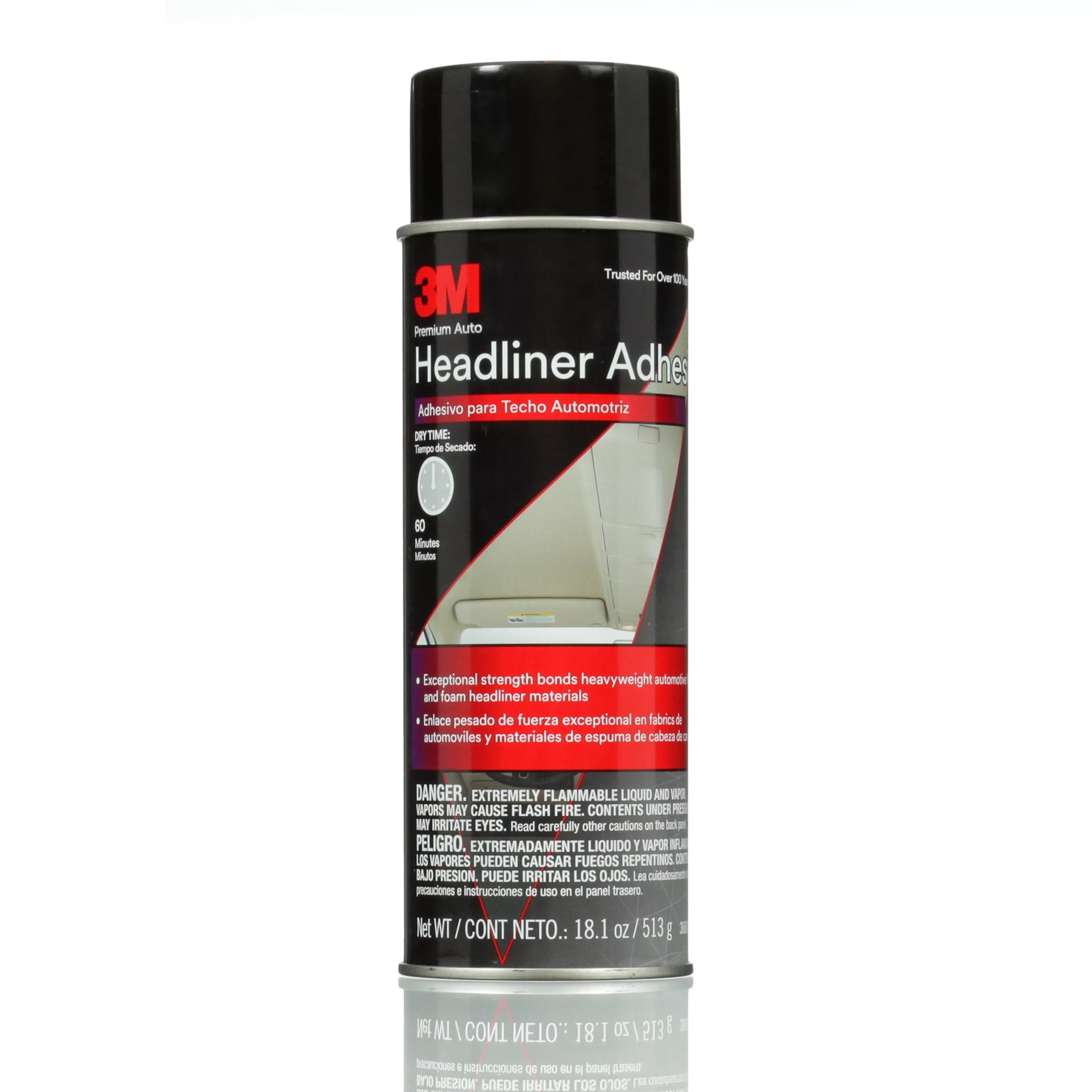 3M™ Headliner & Fabric Adhesive 38808, 18.1 oz, 4 cans per case